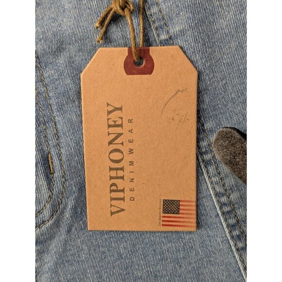 VIP Honey Cargo Jeans Womens 4XL Blue Comfort Stretch Tech Denim High Rise - Picture 5 of 15